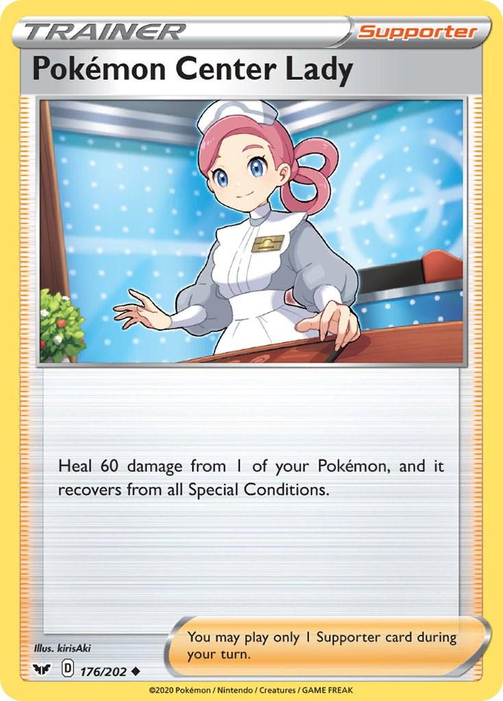 Pokemon Center Lady #176 Pokemon Sword & Shield