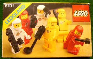 Minifigure Pack #6701 LEGO Space