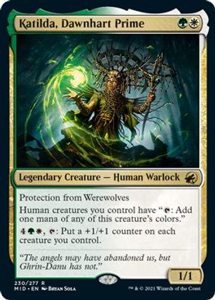 Katilda, Dawnhart Prime Magic Innistrad: Midnight Hunt