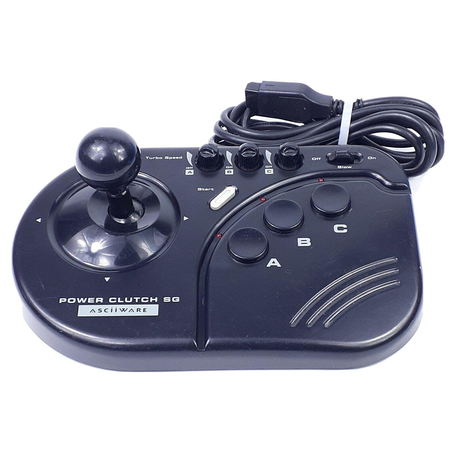 Power Clutch SG Arcade Stick Sega Genesis