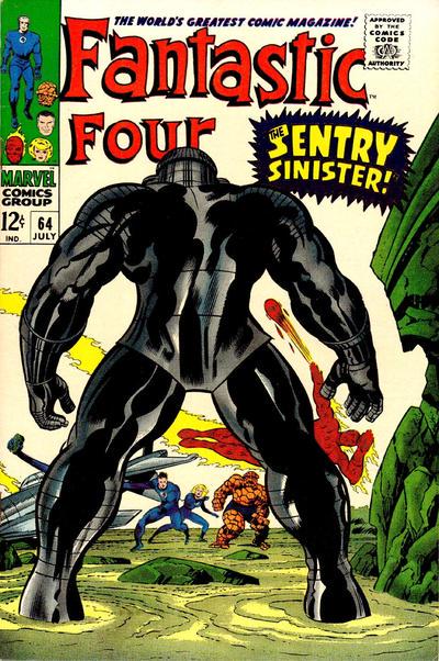 Fantastic Four #64 (1967) Comic Books Fantastic Four