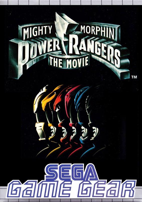 Mighty Morphin Power Rangers the Movie PAL Sega Game Gear