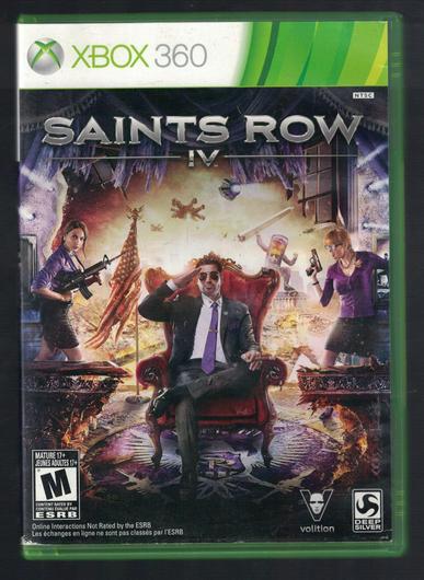 Saints Row IV Cover Art