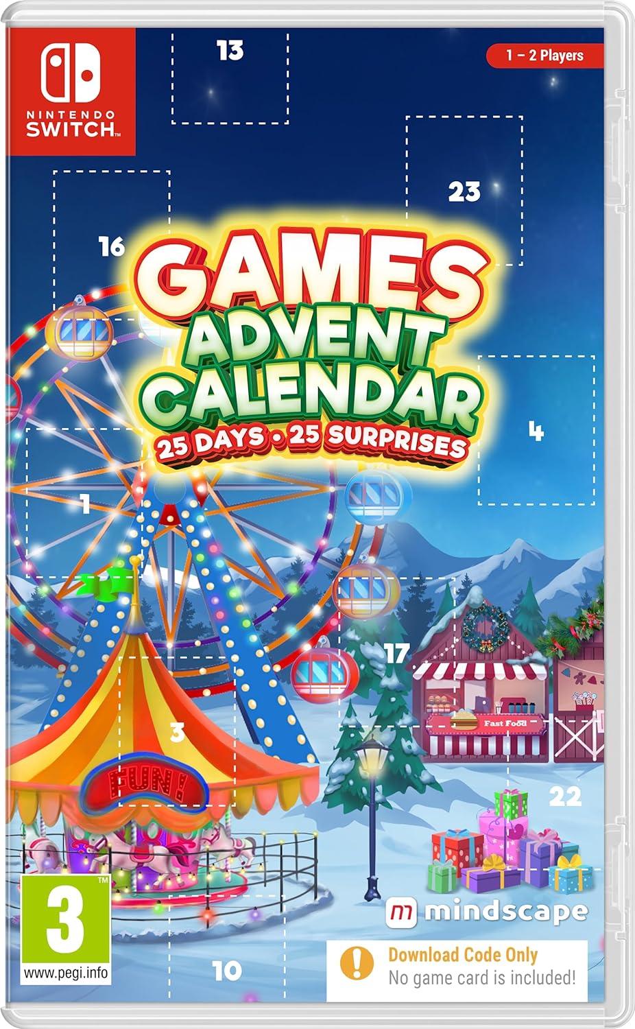 Games Advent Calendar PAL Nintendo Switch
