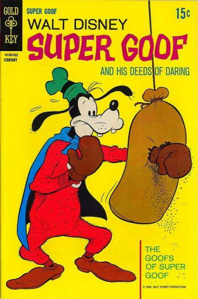 Walt Disney Super Goof #12 (1970) Comic Books Walt Disney Super Goof