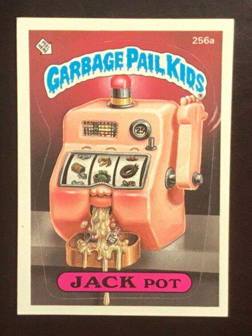 JACK Pot #256a 1987 Garbage Pail Kids