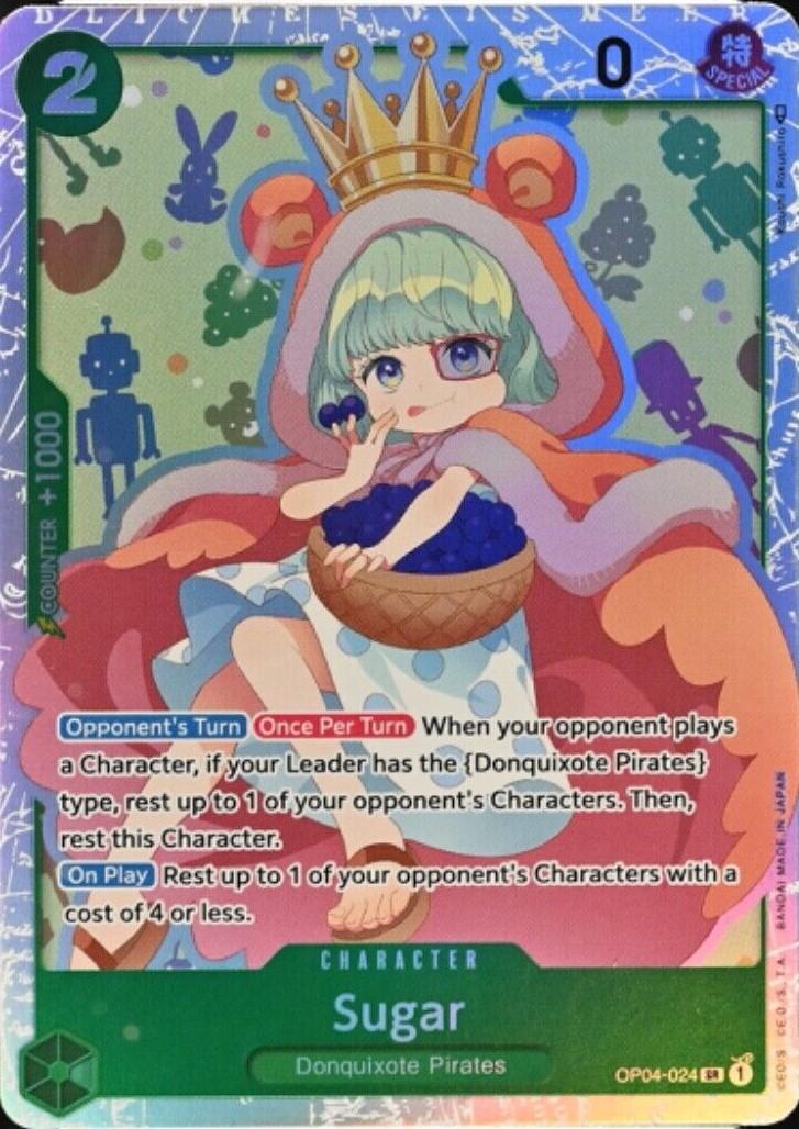 Sugar OP04-024 Prices | One Piece Kingdoms of Intrigue | One Sugar OP04-024 Prices | One Piece Kingdoms of Intrigue | One
