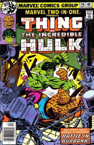 Marvel Two-in-One #46 (1978) Comic Books Marvel Two-In-One
