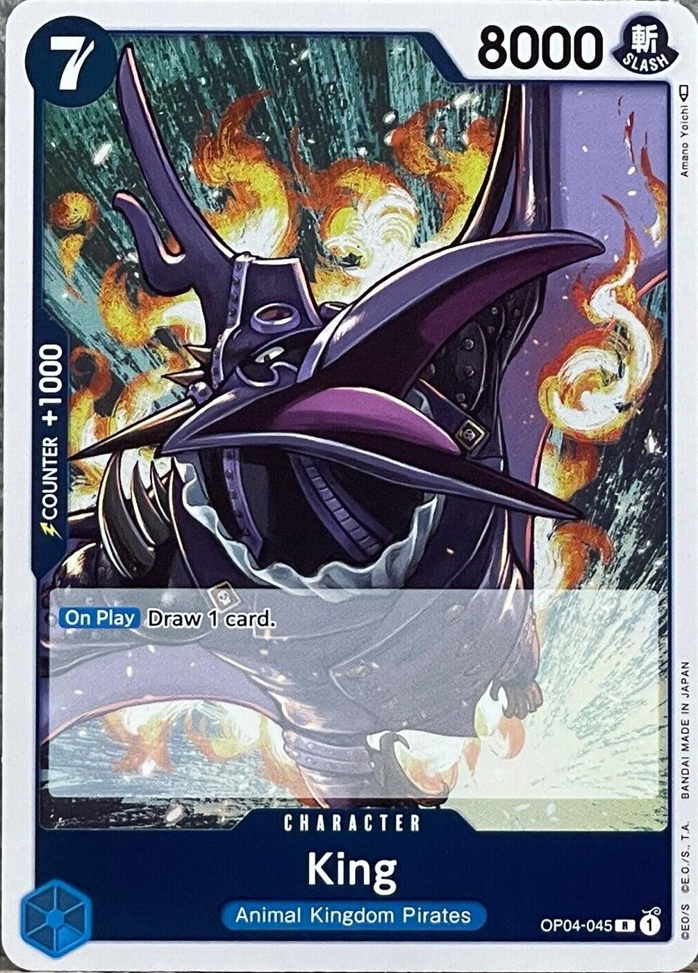 King OP04-045 One Piece Kingdoms of Intrigue