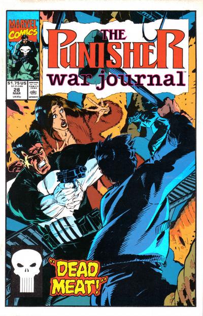 Punisher War Journal #28 (1991) Comic Books Punisher War Journal