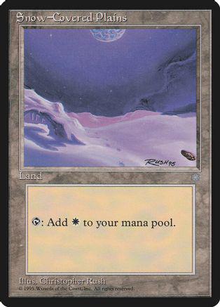 Snow-Covered Plains Magic Ice Age