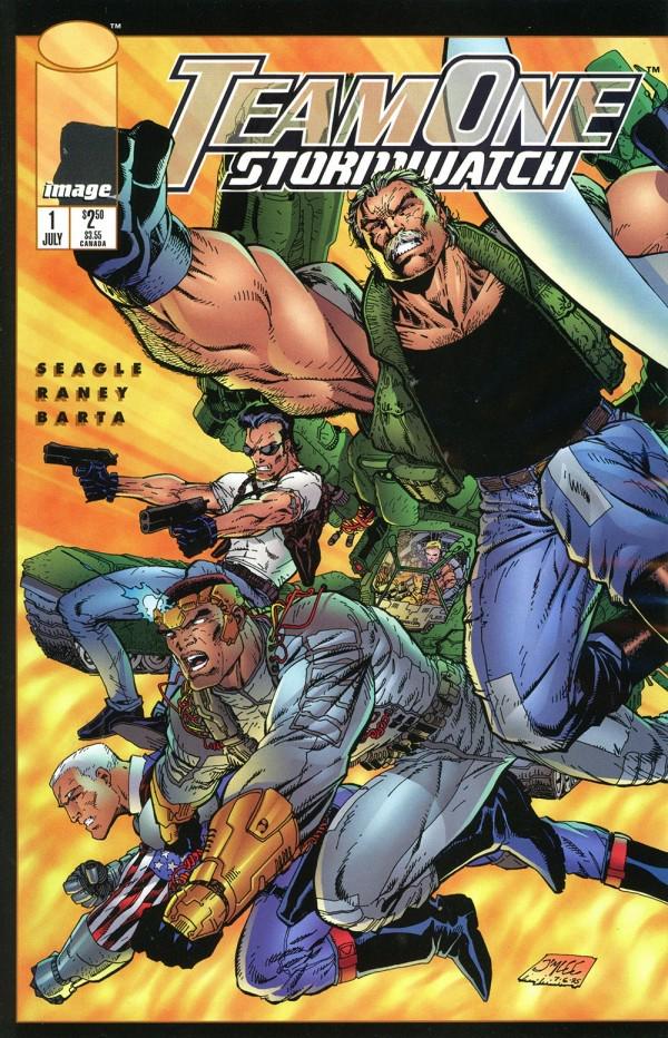 Team One: StormWatch #1 (1995) Comic Books Team One: StormWatch