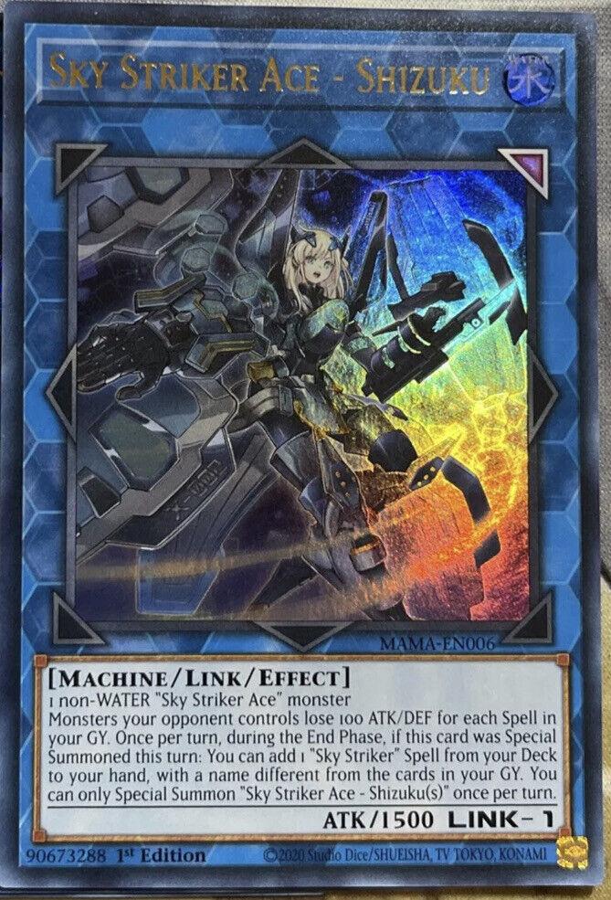 Sky Striker Ace - Shizuku MAMA-EN006 YuGiOh Magnificent Mavens