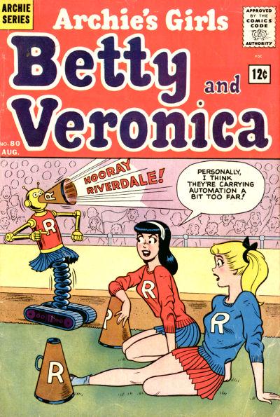 Archie's Girls Betty and Veronica #80 (1962) Comic Books Archie's Girls Betty and Veronica