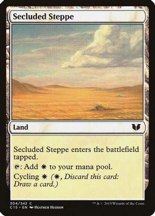 Secluded Steppe Magic Commander 2015