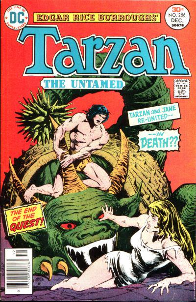 Tarzan #256 (1976) Comic Books Tarzan