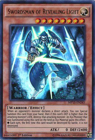 Swordsman of Revealing Light MP15-EN245 YuGiOh 2015 Mega-Tin Mega Pack