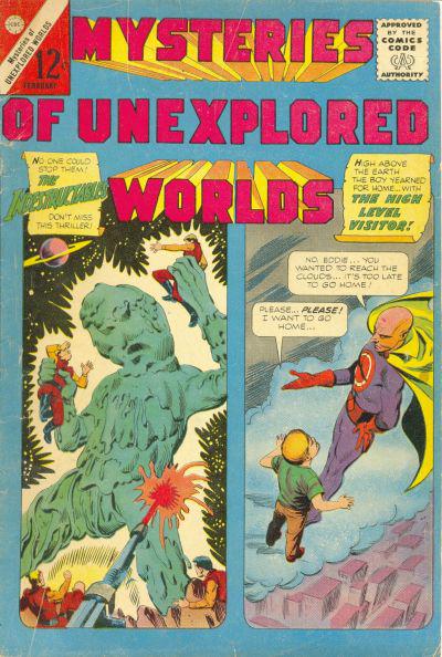 Mysteries of Unexplored Worlds #45 (1965) Comic Books Mysteries of Unexplored Worlds