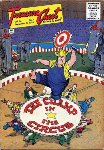 Treasure Chest of Fun and Fact #1 247 (1958) Comic Books Treasure Chest of Fun and Fact