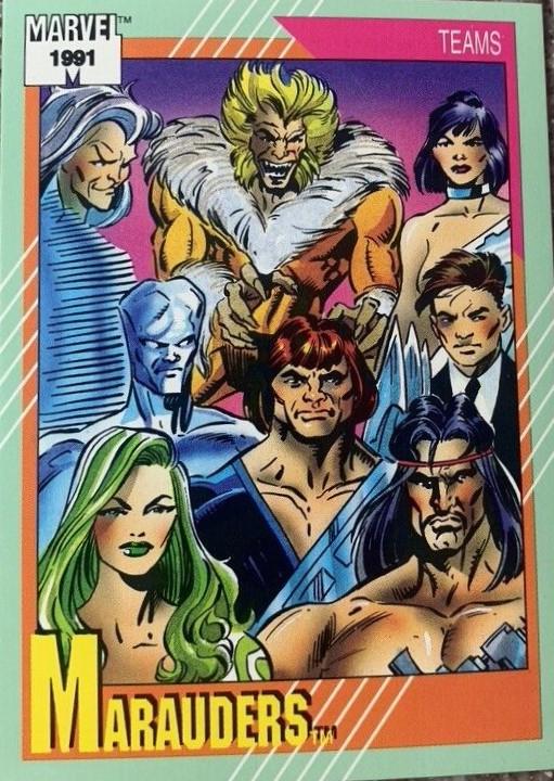 Marauders #158 Marvel 1991 Universe