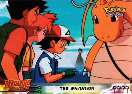 Invitation #13 Pokemon 1999 Topps Movie