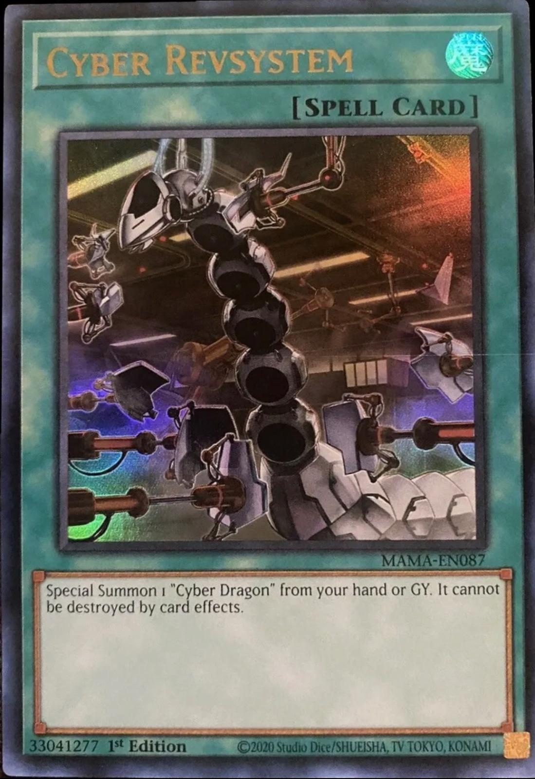 Cyber Revsystem MAMA-EN087 YuGiOh Magnificent Mavens
