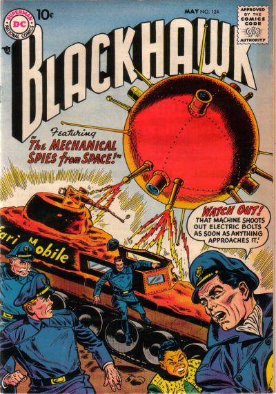 Blackhawk #124 (1958) Comic Books Blackhawk