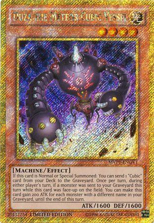 Duza the Meteor Cubic Vessel MVP1-ENGV1 YuGiOh The Dark Side of Dimensions Movie Pack