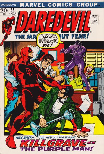 Daredevil #88 (1972) Comic Books Daredevil
