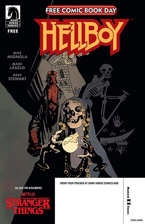 Hellboy / Stranger Things #1 (2024) Comic Books Free Comic Book Day
