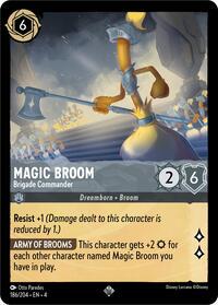 Magic Broom - Brigade Commander #186 Lorcana Ursula's Return
