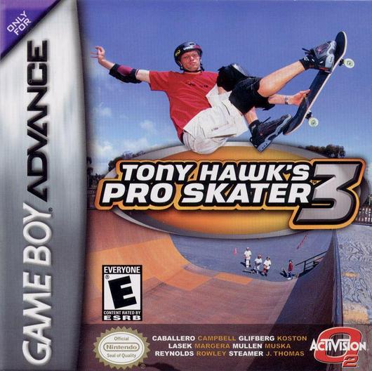 Tony Hawk 3 Cover Art