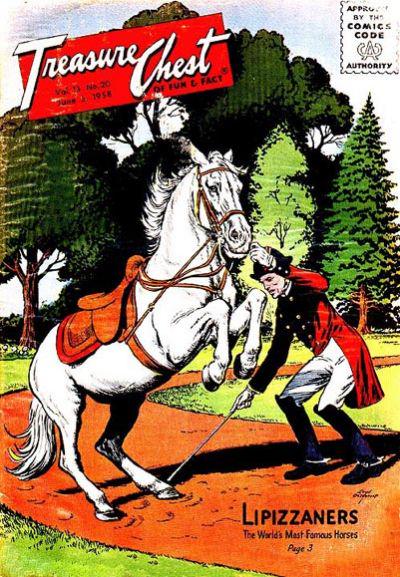Treasure Chest of Fun and Fact #20 246 (1958) Comic Books Treasure Chest of Fun and Fact