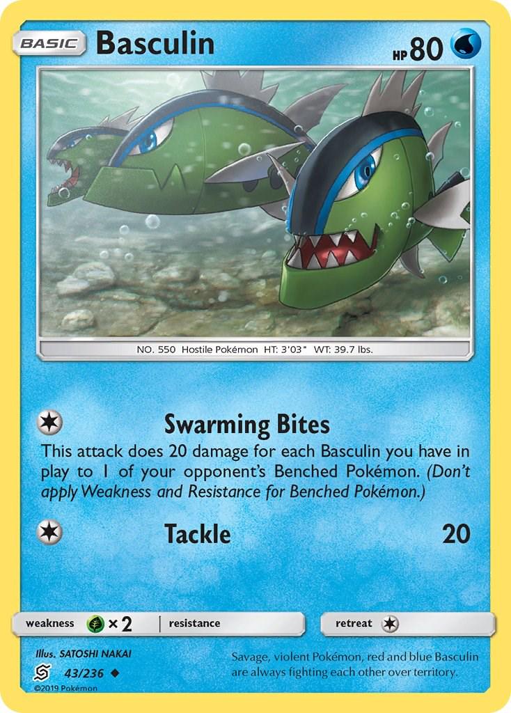Basculin #43 Pokemon Unified Minds