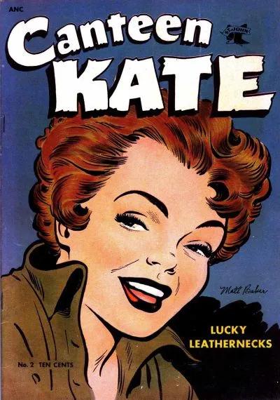Canteen Kate #2 (1952) Comic Books Canteen Kate
