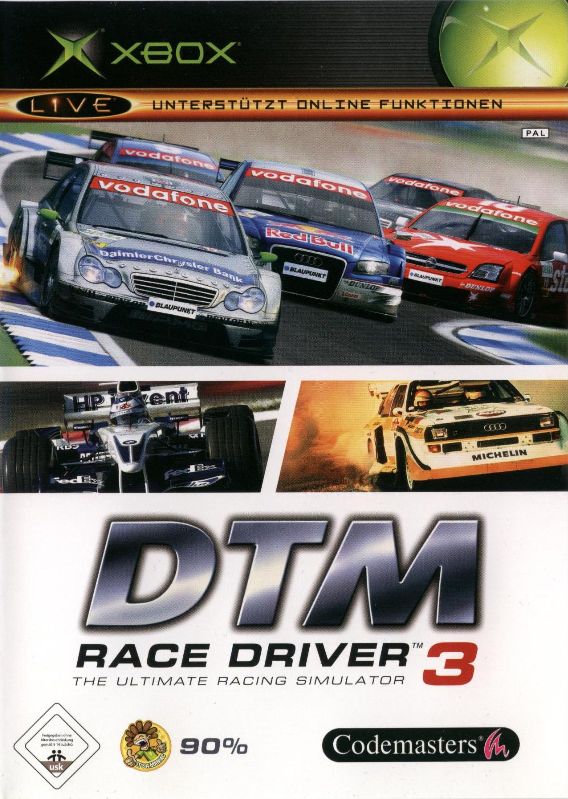 DTM Race Driver 3 PAL Xbox