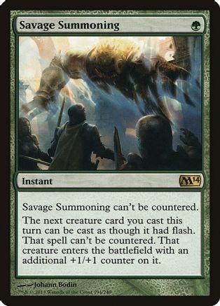 Savage Summoning Magic M14