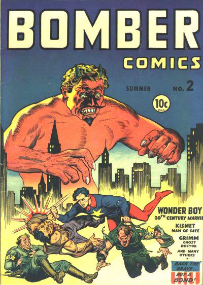 Bomber Comics #2 (1944) Comic Books Bomber Comics
