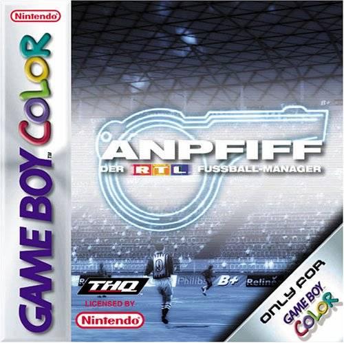 Anpfiff Der RTL Fussball Manager PAL GameBoy Color