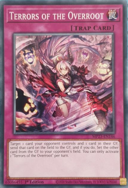Terrors of the Overroot MP23-EN146 YuGiOh 25th Anniversary Tin: Dueling Heroes Mega Pack