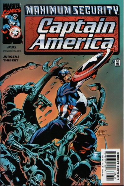 Captain America #36 (2000) Comic Books Captain America