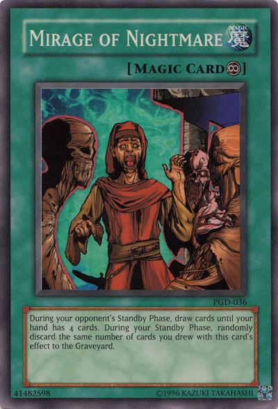 Mirage of Nightmare PGD-036 YuGiOh Pharaonic Guardian
