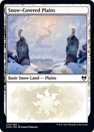 Snow-Covered Plains Magic Kaldheim
