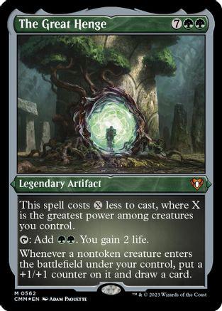 The Great Henge #562 Magic Commander Masters