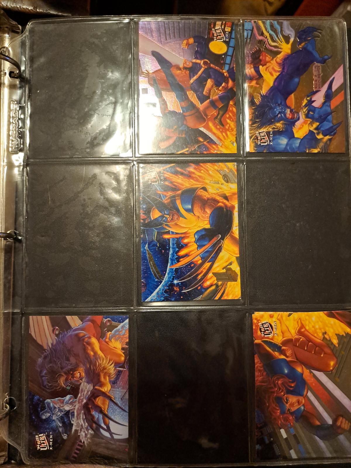 Mini 9-Card Panel Marvel 1994 Ultra X-Men