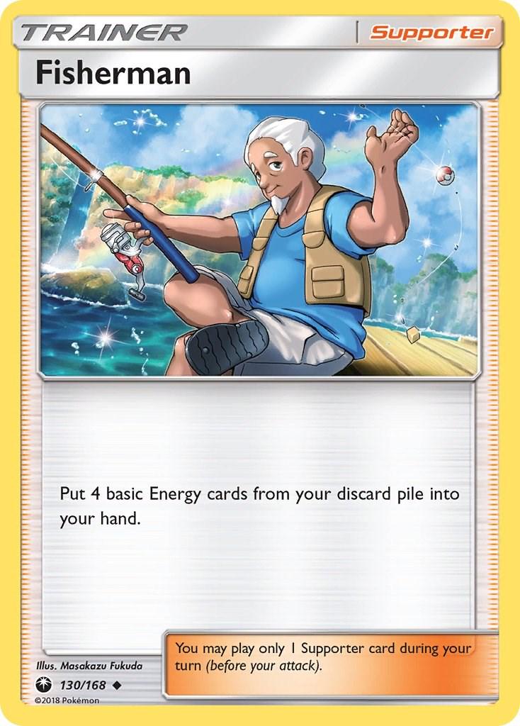Fisherman #130 Pokemon Celestial Storm