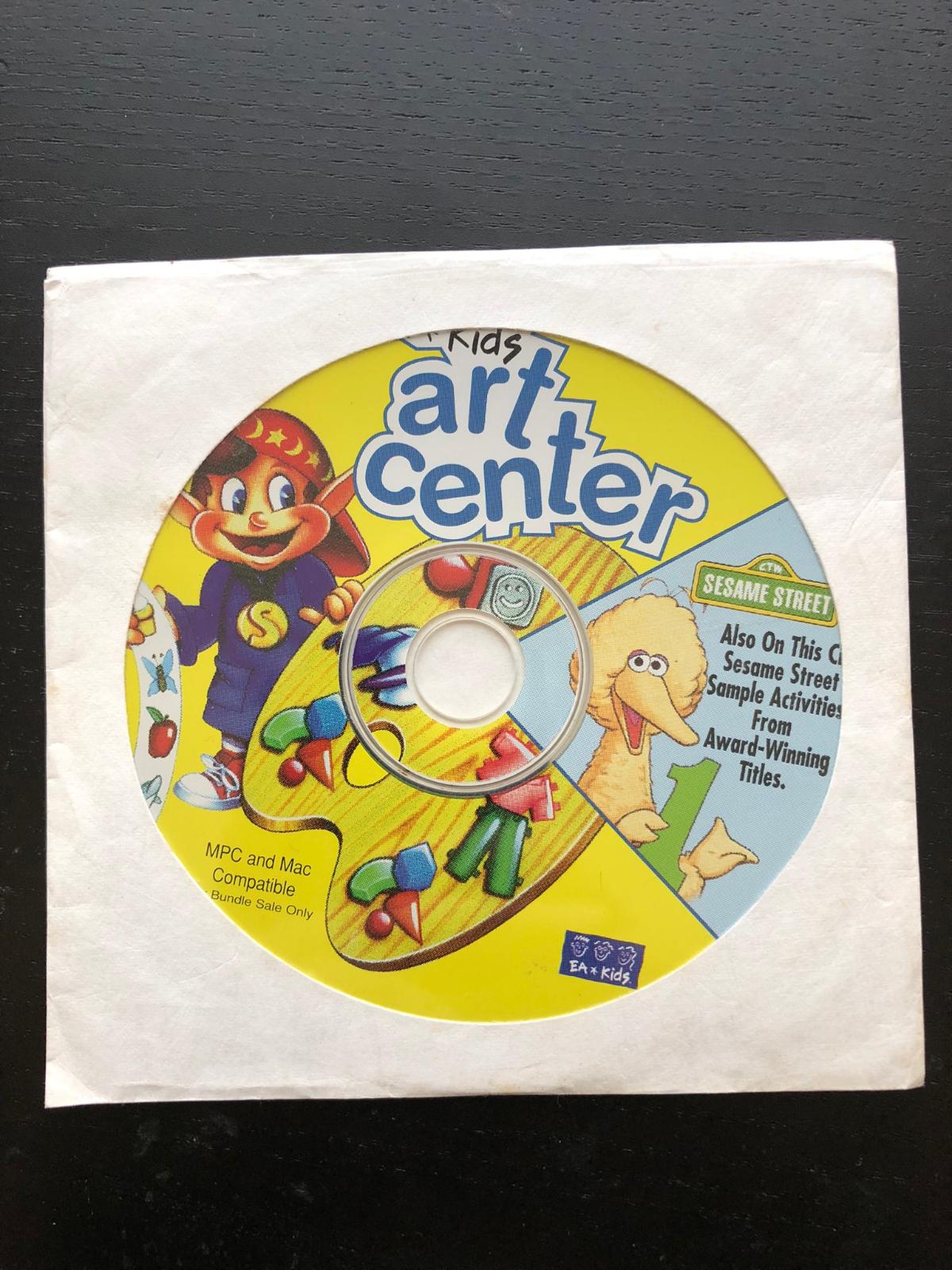 Sesame Street Kids Art Center PC Games