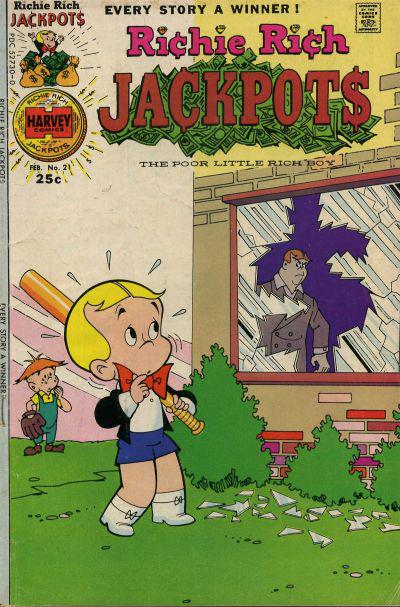 Richie Rich Jackpots #21 (1976) Comic Books Richie Rich Jackpots