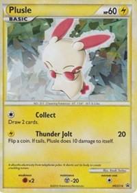 Plusle #HGSS16 Pokemon Promo