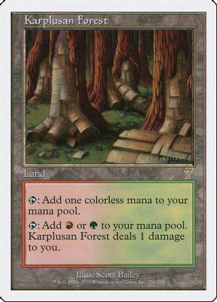 Karplusan Forest Magic 7th Edition